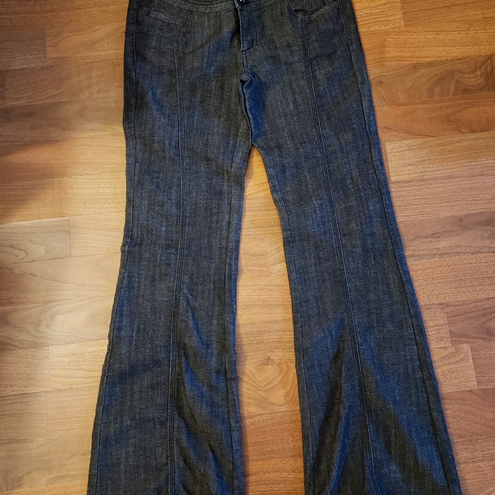 Chic Blue Denim Women Jeans With Front And Back Pockets